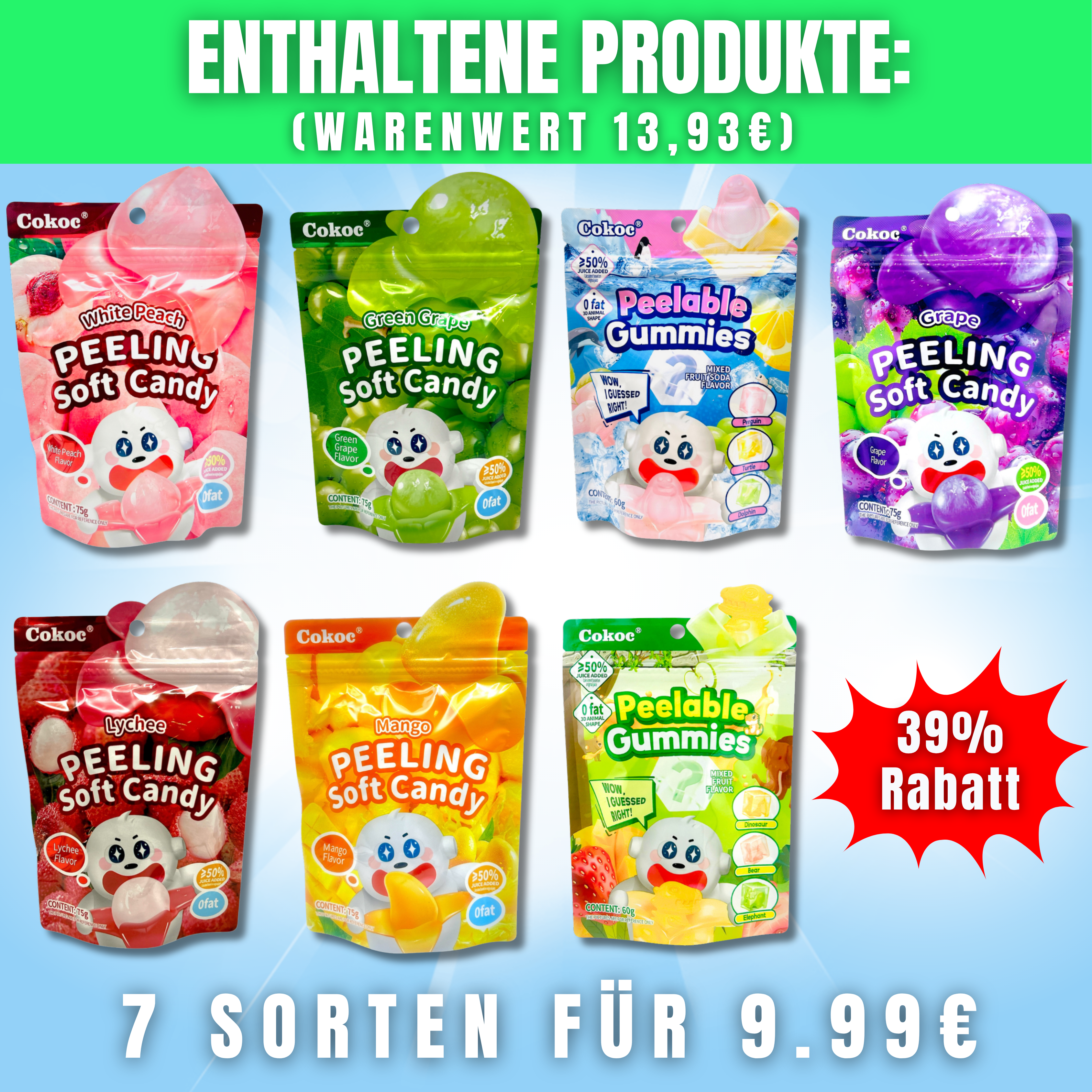 Peeling Candy Bundle